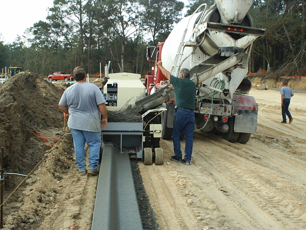 Concrete Curb Construction