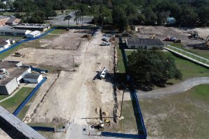 Chiefland Middle High School construction